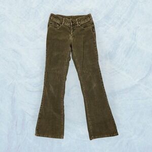 Vtg Silver Jeans Corduroy Flare Pants